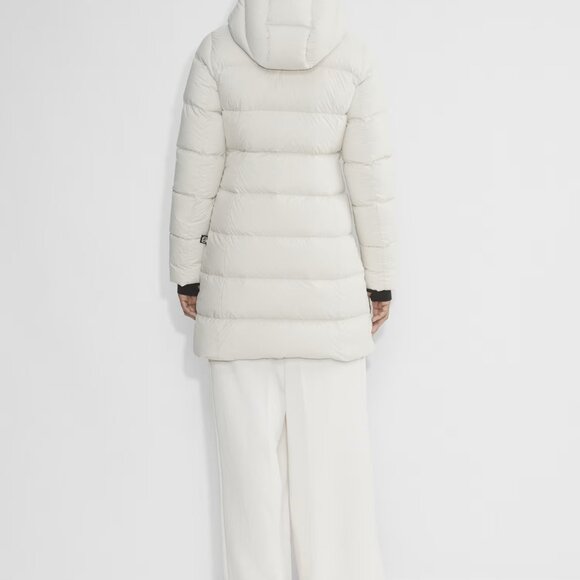 Aritzia The SuperSnug Puff™ Mid Goose Down Jacket in Matte Pearl - Picture 3 of 7